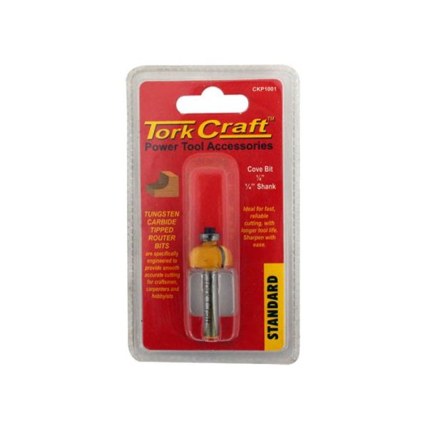Torkcraft Router Bit Cove 1/4