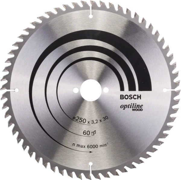 Bosch Circular Saw OP Blade 250mmx30x60T