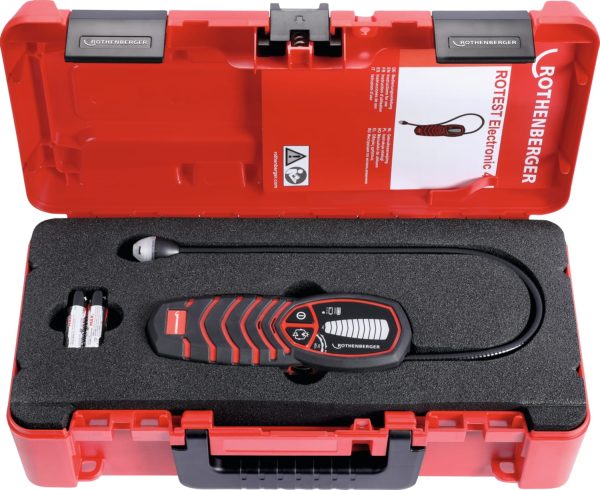 ROTHENBERGER ROTEST ELCTRONIC 4 Leak Detection on Gas Lines