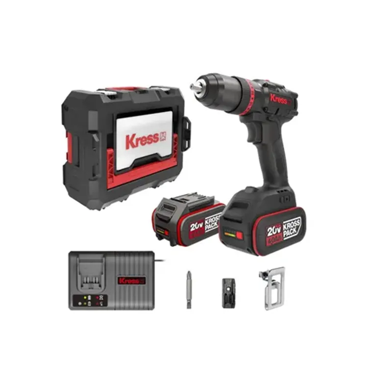 KRESS-Hammer-Drill-BL-13mm-60Nm-20V-Kit-1